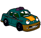 Dibujo Herbie Taxista pintado por tyngo