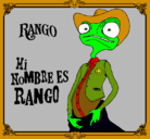 Dibujo Rango pintado por RANGO