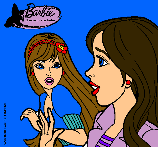 Barbie sorprendida