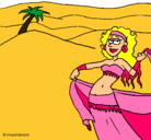 Dibujo Sahara pintado por Daniita13