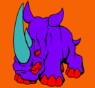 Dibujo Rinoceronte II pintado por  asesino