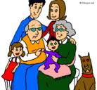 Dibujo Familia pintado por jklmn