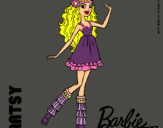 Dibujo Barbie Fashionista 1 pintado por Nerea1999