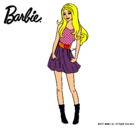 Dibujo Barbie veraniega pintado por noguo