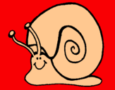 Dibujo Caracol  pintado por zxas