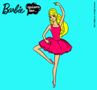 Dibujo Barbie bailarina de ballet pintado por 03042001