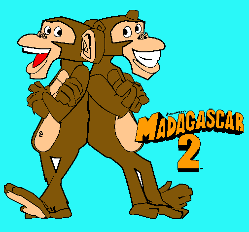 Madagascar 2 Manson y Phil 2