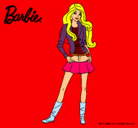 Dibujo Barbie juvenil pintado por noguo