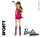 Dibujo Barbie Fashionista 4 pintado por Anagrdz