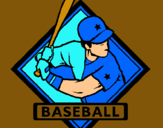 Dibujo Logo de béisbol pintado por Samuell