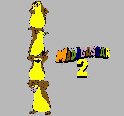 Madagascar 2 Pingüinos