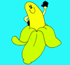 Dibujo Banana pintado por patito25318