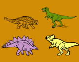 Dibujo Dinosaurios de tierra pintado por dgcfdhfd