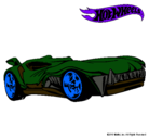 Dibujo Hot Wheels 3 pintado por valeriax