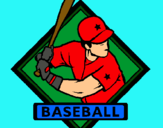 Dibujo Logo de béisbol pintado por Messi10