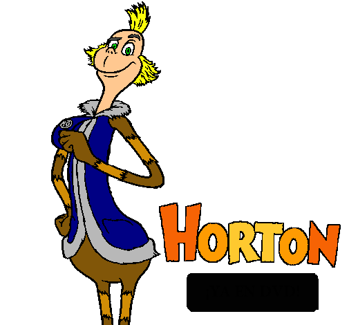 Dibujo Horton - Alcalde pintado por Aannddrree