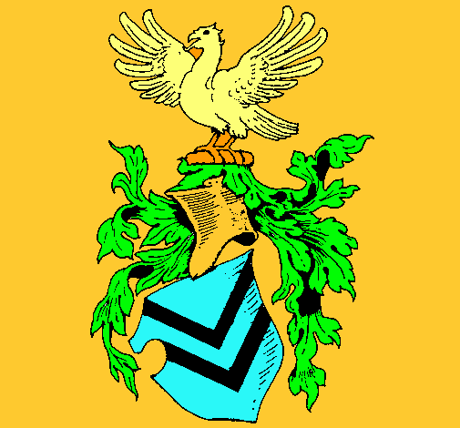 Escudo de armas y aguila 