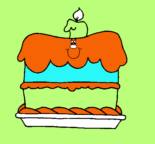 Pastel de cumpleaños