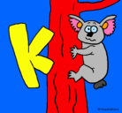 Dibujo Koala pintado por hhnzzggggggg