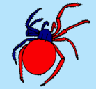 Dibujo Araña venenosa pintado por sergiopitufo 