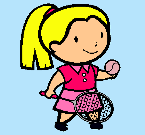 Dibujo Chica tenista pintado por MACARENA_21
