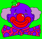 Dibujo Payaso con una gran sonrisa pintado por celuxi