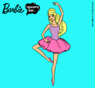 Dibujo Barbie bailarina de ballet pintado por macere1