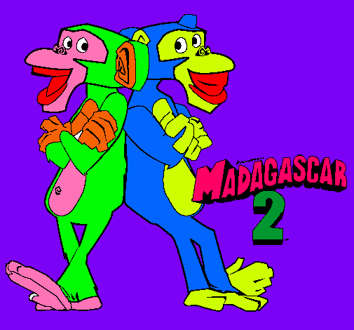 Madagascar 2 Manson y Phil 2