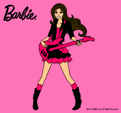 Barbie guitarrista