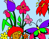 Dibujo Fauna y flora pintado por sunday