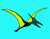 Dibujo Pterodáctilo pintado por ivanko