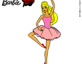 Dibujo Barbie bailarina de ballet pintado por AliciaBell