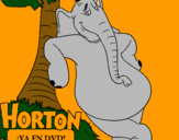 Dibujo Horton pintado por 22222