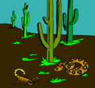 Dibujo Desierto pintado por leopollo9