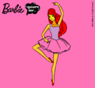 Dibujo Barbie bailarina de ballet pintado por juliafer