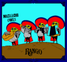 Dibujo Mariachi Owls pintado por NICOLAX