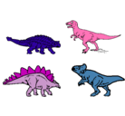 Dibujo Dinosaurios de tierra pintado por bxvxvvcggbgf