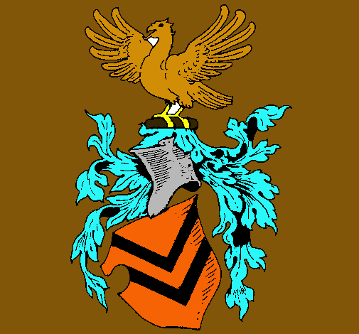 Escudo de armas y aguila 