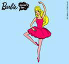 Dibujo Barbie bailarina de ballet pintado por alanishc