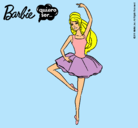 Dibujo Barbie bailarina de ballet pintado por natyloqui1