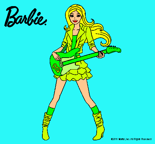 Barbie guitarrista