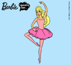 Dibujo Barbie bailarina de ballet pintado por PalomaRP