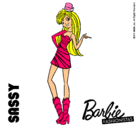 Dibujo Barbie Fashionista 2 pintado por andreaaaaaaaaa