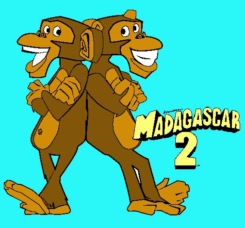 Madagascar 2 Manson y Phil 2