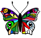 Dibujo Mariposa  pintado por ayat