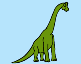 Dibujo Braquiosaurio pintado por sebalexis