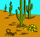 Dibujo Desierto pintado por isaacespon