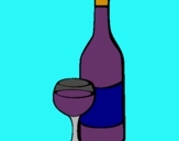 Dibujo Vino pintado por Samuell