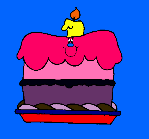 Pastel de cumpleaños