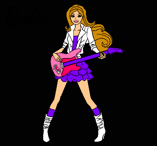 Barbie guitarrista